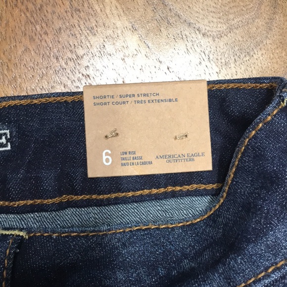 AE Ne(X)t Level stretch denim Shortie shorts | NWT! - Picture 7 of 8